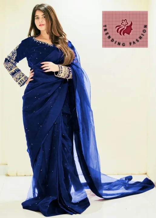 Embroridered%20Silk%20Blouse%20Sari%20with%20Petticoat%20&%20Pearls%20Attached%20Pleated%20Saree.%20Embrorided%20Saree%20with%20300+%20pearls%20Attached%20with%207%20yards%20Pleated%20saree.%20-%20Image%203