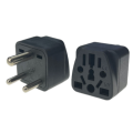 Small South Africa Plug Type D Adapter India 3 pins Conversion Power Plug Adapter Travel Convert China AUS charge.