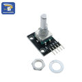 1/5/10PCS KY-040 360 Degrees Rotary Encoder Module Brick Sensor Switch Development Board For Arduino With Pins Half Shaft. 