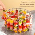 Air Fryer Specialized Barbecue Grill Stainless Steel Barbecue Grill Barbecue Skewers Accessories for Electric Air Fryers. 