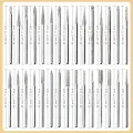 30pcs Diamond Grinding Burr Needle Point Engraving Carving Polishing For Glass Jade Stone 2.35/3mm Drill Bit Rotary Tool Set. 