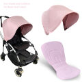 Baby Stroller Sun Shade Awning Canopy And Seat Cushion For Bugaboo Bee6 Bee5 Bee3 UV Proof Pram Cover Baby Stroller Accessories.