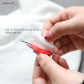 1 Piece Cute Ladybird Beetle Stick on Embroidery Fabric Stickers Cartoon Animal Self-adhesive Clothes DIY Accessories. 