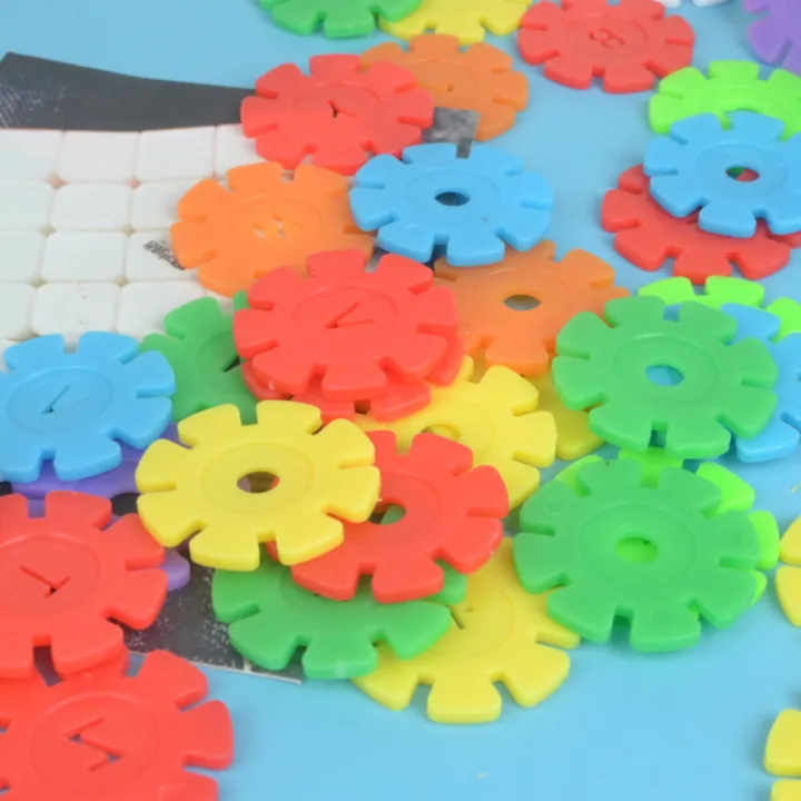 60/100/200pcs%20Early%20Education%20Insert%20Bag%20Snowflake%20Buliding%20Block%20Set%20Baby%20Puzzle%20Plastic%20Assembling%20Buliding%20Blocks%20Toys%20DDJ%20-%20Image%205