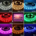 DC 5V USB LED Strips 2835 5050 White Warm White RGB Tira LED Strip Light TV Background Lighting Tape Home Decor Lamp 1-15m. 