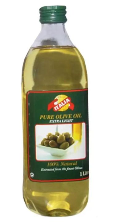 ITALIA  Pure Olive Oil Extra Light (01 Liter Pack)