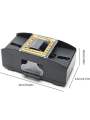 Playing Card Shuffler Machine (Black). 