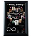 Personalized Custom Photo Frame | Birthday & Friendship Gift | Calendar, Quotes & Collage – A4 Size. 