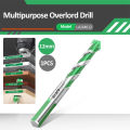 LAOA Drill Bit Super Hard Alloy Twist Overlord Drill Through Hole Glass Drill Concrete Drill Multifunctional Drill Bits. 