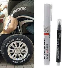 White%20tire%20marker%20and%20black%20Correction%20pen%20set%20Universal%20Waterproof%20Permanent%20oil%20based%20Paint%20Markers%20Car%20Tyre%20Tire%20Tread%20Rubber%20-%20Image%204