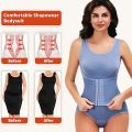 New Bodysuit Shapewear with Zipper Belt Women Tummy Control Fajas Body Shaper Waist Trainer Slimming Cincher Corset Tops. 