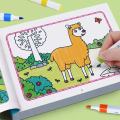 Boys Girls Children's Coloring Books Animals Baby Drawing Book School Early Education Toys Drawing Toy Notebook Notebooks Pads. 