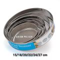 Stainless Steel Siever 6pcs. 