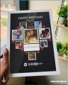 Personalized Custom Photo Frame | Birthday & Friendship Gift | Calendar, Quotes & Collage – A4 Size. 