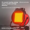 Electric Heating Fan 2000W Portable Space Heater Adjustable Thermostat 2 Heat Settings + Fan Mode Overheat & Tip-Over Protection. 