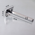 Classic Razor Handle Razor Holder Men 'S Shaving Face Razor Blades Shaving Machin Safety Stainless Steel For Men Barber Straight.