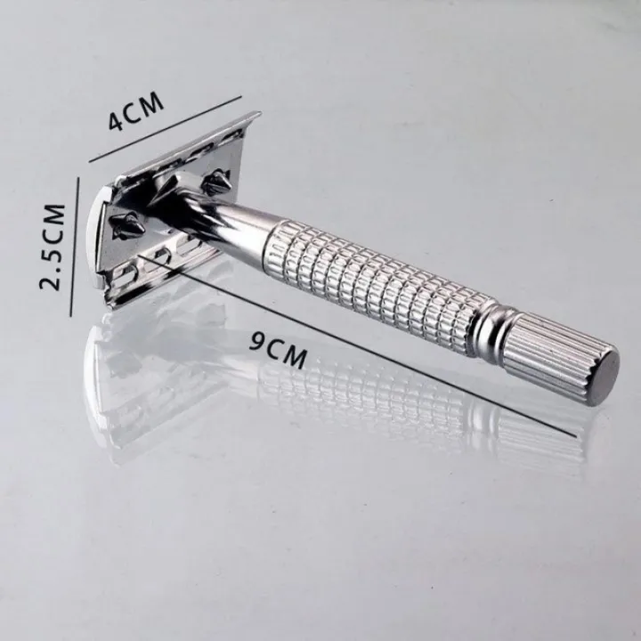 Classic%20Razor%20Handle%20Razor%20Holder%20Men%20'S%20Shaving%20Face%20Razor%20Blades%20Shaving%20Machin%20Safety%20Stainless%20Steel%20For%20Men%20Barber%20Straight%20-%20Image%203