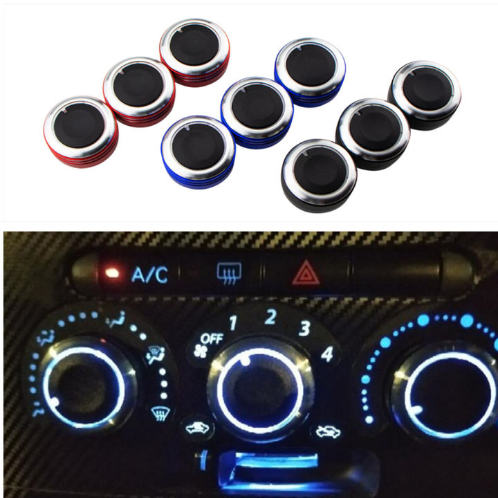 3PCS%20For%20Mazda%203%20BL%202010%20-%202013%20Air%20Conditioning%20Knob%20AC%20Knob%20Heat%20Control%20Switch%20Button%20Aluminum%20Alloy%20Accessories%20-%20Image%204