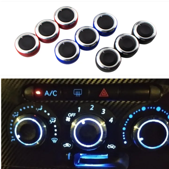 3PCS%20For%20Mazda%203%20BL%202010%20-%202013%20Air%20Conditioning%20Knob%20AC%20Knob%20Heat%20Control%20Switch%20Button%20Aluminum%20Alloy%20Accessories%20-%20Image%204