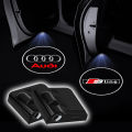 Car Door LED HD Welcome Courtesy Shadow Projector Lamp Logo Light For Audi A4 B5 B6 8P V L A5 C7 4F A8 Q2 Q7 RS3 4 5 6 TT 4L R8. 