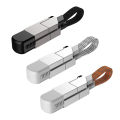 4 in 1 Multi Fast Charging Cable Keychain PD for iPhone Lightning 27W Andriod TYPE-C 60W QC 27W Fast Charging Data Cable Keychai. 