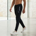 Drifit Trousers for Men Sportswear: Top Quality Athletic Wear, Lightweight Reflective zips - Style and Function. 