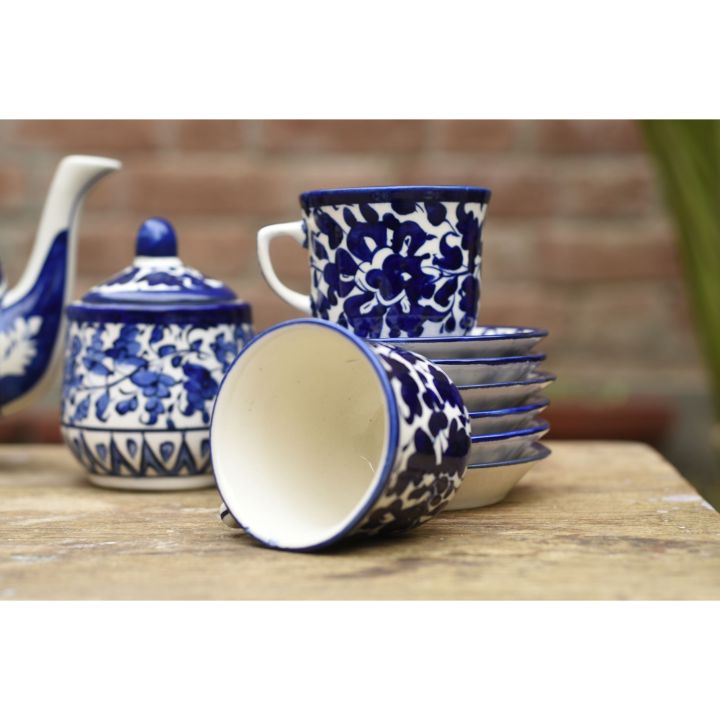 6%20person%20mini%20Dinner%20Set%7C%20Handmade%20and%20Handpainted%7C%20Blue%20Pottery%7CCeramics%7Ccrockery%7CDinnerware%20-%20Image%205
