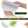 Arylic wall mirror - Oval, Square, Rectangle shapedf self adhesive wall mirror - flexible Non-Glass wall mirror self adhesive for bathroom, wall, dining room, beauty parlor room. easy to clean, flexible mirror, self adhesive, unbreakable.. 