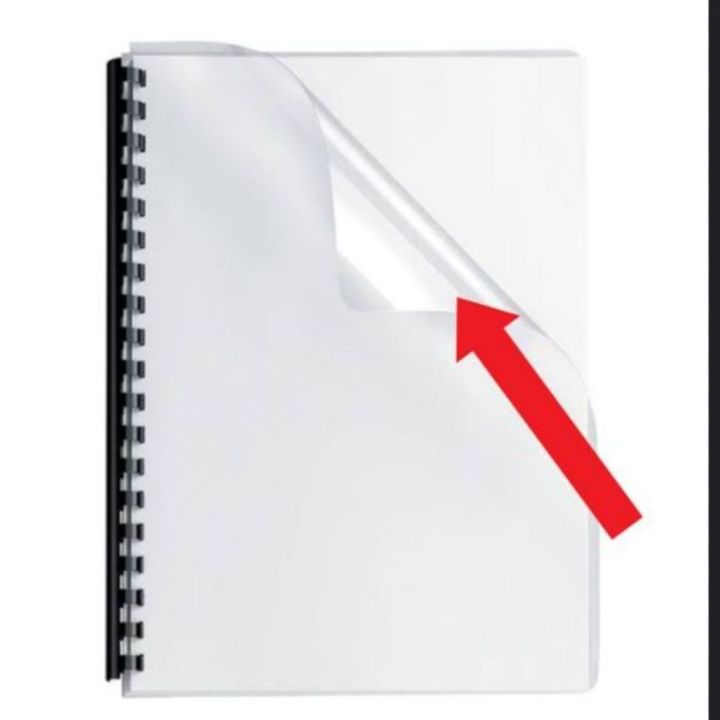 BEST QUALITY BINDING SHEETS FOR BOOKS (100 PIECES)A4 CLEAR ,X-ray SHEETS,18mm PvC COVER SHEETS
