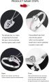 Concentric Lock Key Bracelet Set Titanium Steel Stainless Steel Jewelry Ideal for Couples Fashion Enthusiasts. 