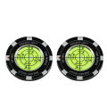Golf Putt Ball Marker High Precision Round Golf Putt Green Reader Golfing Putting Aid Golf Slope Putting Reader 1PC.