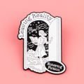 Bookworm's Delight Brooches For Women Books Enamel Pin Metal Badge Jewelry Clothing Backpack Accessories Reader Gifts.