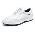 Professional Golf Shoes Men High-Quality Leather Breathable Sports Shoes Golf Competition Training Shoes Plus Size Shoes 39-47#. 