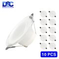 10pcs/lot LED Downlight 6W LED Lamp 220V Spotlight Recessed Round Panel Light 3 Colors Changeable Indoor Lighting Down Light. 