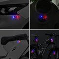 Solar Power Warning Light for Car Motorcycles LED Flashlight Indicator In-Night Caution Strobe Warning Light Running Lamp. 