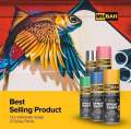 Mubah Spray Paint SP-512 Available in All Colours Use For Wood,Cars,Bike,Craft Projects etc. 