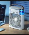 JMW Premium Portable Air Conditioner Usb Desktop Cooler Conditioning Humidifier Cooler Mini Convenient Cooling Fan 10 Table Plastic 5V-White. 