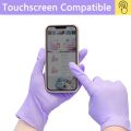 10-100pcs Disposable Purple Nitrile Gloves Latex Free Waterproof Suitable for Kitchen Food Processing Beauty Salon Work Glove. 