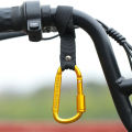 Motorcycle Bicycle Aluminum Alloy Front Mount Handlebar Hook Clip for Secure Bag Helmet Hanging. 