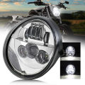 Motorcycle Front Headlight LED Light Hi/Low Beam Light for V Rod VRSCF VRSC VRSCR 2002-2017. 