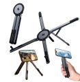 Multifunctional Magnetic Phone Holder Handheld Selfle Stick Foldable Tripod Portable Desk Stand for iPhone ipad Tablet Laptop. 