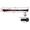 ZTTO Trainer Stand Thru Axle Adapter M12 1.0 1.5 1.75 Thread 160-172 166-178mm Training Thru Axle Riding Platform Shaft Skewers. 