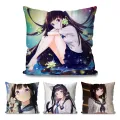 Chitanda Eru Anime Hyouka Pillow Case Square Pillow Bedroom Sofa Leisure Comfort Cushion Car Living Room Home Decoration 40X40. 