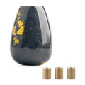 Racing Universal Forged Fiber Gear Shift Knob Cylindrical And Spherical Shift Knob For Most Car Decorations Accessories. 
