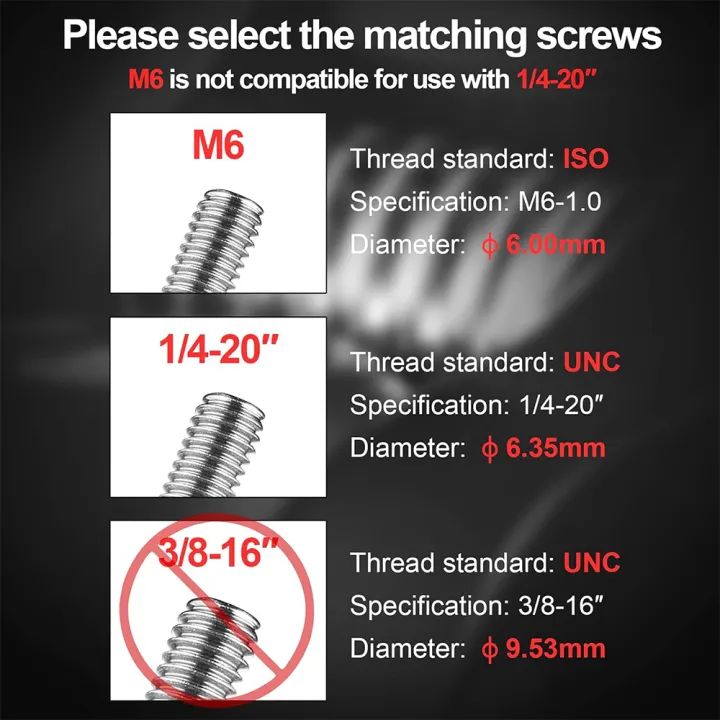 1''%20inch%20Ball%20Adapter%20with%20M6%20&%201/4''-20%20Screw%20Ballhead%20Mount%20for%20Underwater%20Tray%20Bracket%20Extended%20Flashlight%20Light%20Arm%20System%20-%20Image%205