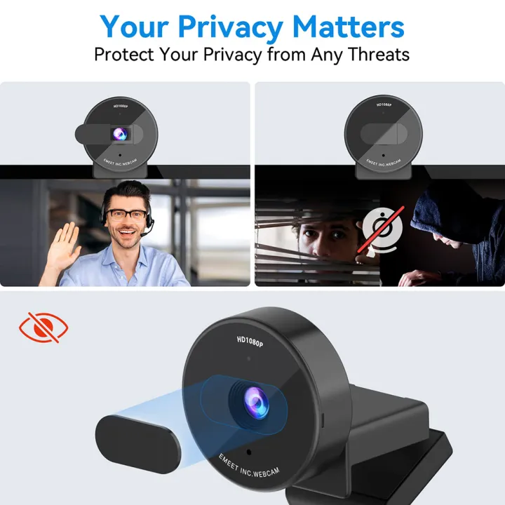 Webcam%201080P%20Full%20HD%20Web%20Camera%20With%20Microphone&Privacy%20Cover%20EMEET%20C950%20USB%20Video%20Camera%20for%20PC&Computer/Meeting/Online%20Classes%20-%20Image%205