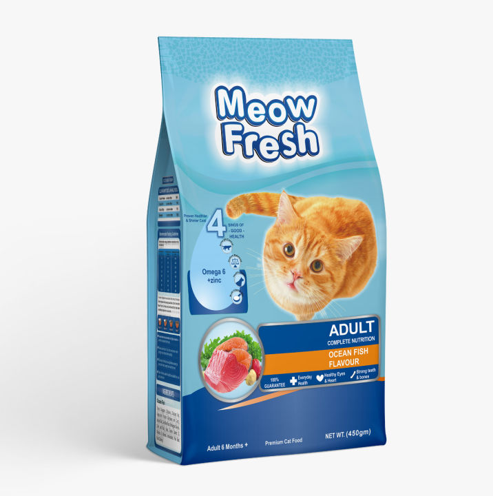 Meow Fresh Mix Cat Food – Chicken & Vegetable for Healthy, Happy Cats"