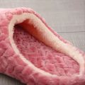 Unisex Fluffy Home Slippers Soft Lightweight Anti Slip Comfortable Indoor Slides for Autumn Winter.