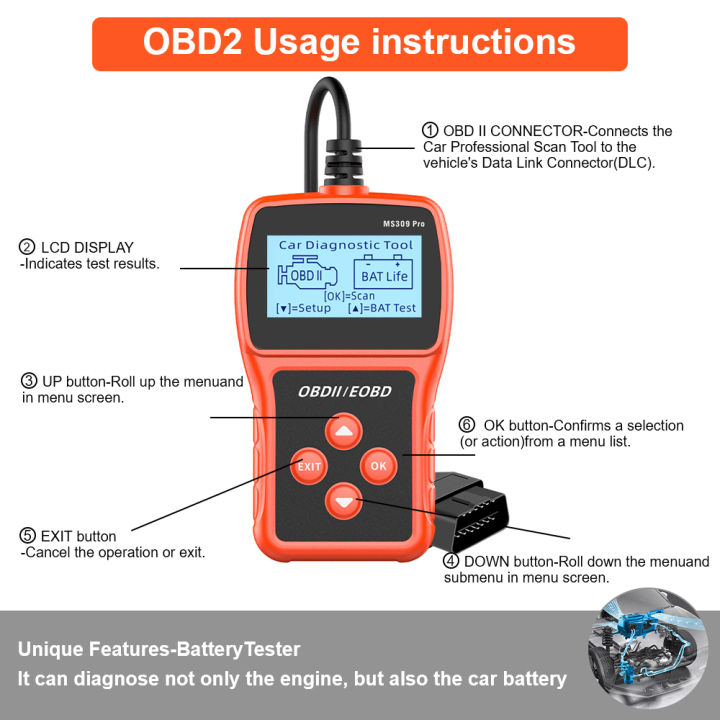 Battery%20Tester%20Multi-language%20Check%20Engine%20System%20OBD2%20Scanner%20Live%20Data%20Code%20Reader%20MS309PRO%20Car%20Diagnostic%20Tool%20-%20Image%202