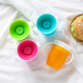 Baby Water Cups 360 Degrees Rotated Baby Learning Drinking Cup with Double Handle Flip Lid Leakproof Infants Water Cups Bottle. 